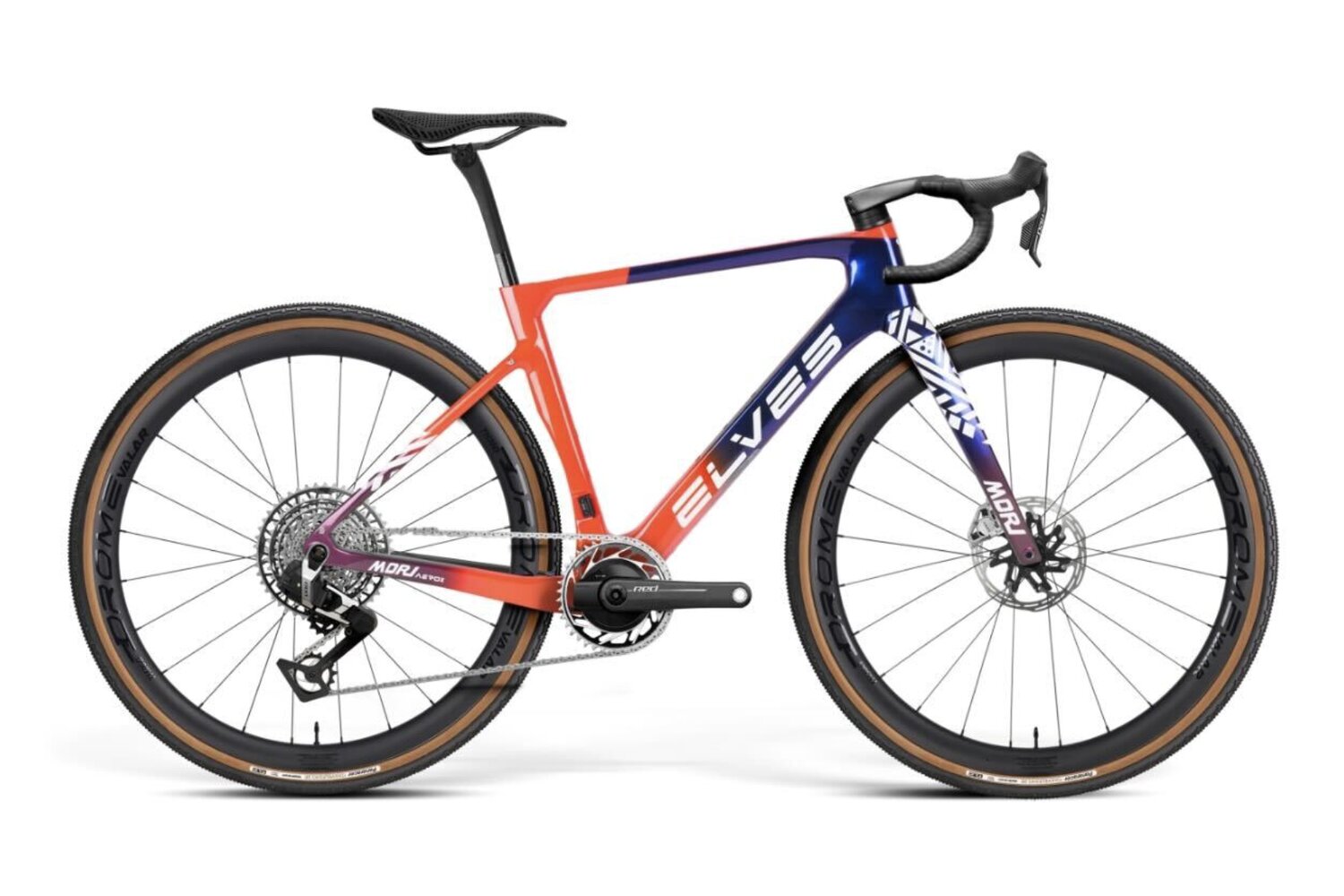 MORI AEROX — kompletný gravel bike render